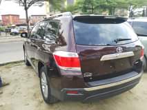 A picture of 2012 Toyota Highlander Price 12 2m Location Amuwo odofin Lagos