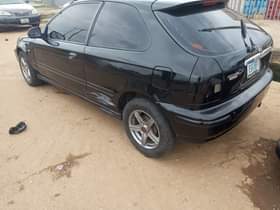 A picture of Honda civic Lift back for sale Very clean Body and