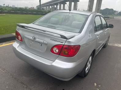 A picture of Toyota Corolla 2004 2 years used by an elderly woman