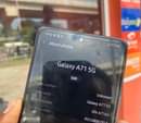 A picture of Samsung A71 5g 128gb Price 430k