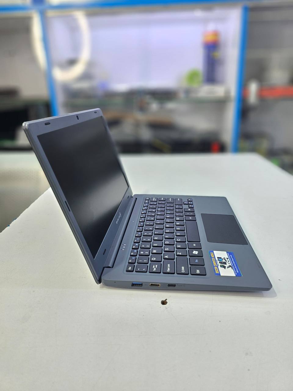 A picture of Evolve laptop
