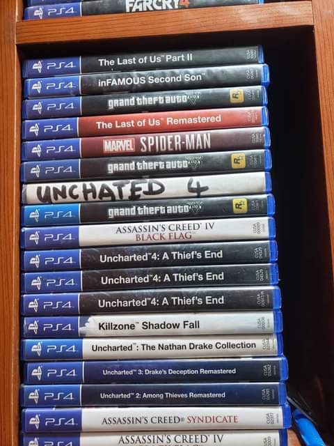 A picture of Ps4 used cd