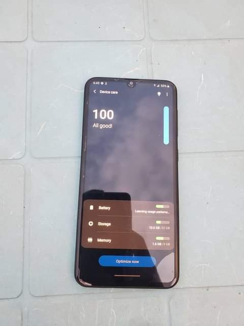 A picture of Samsung Galaxy A20