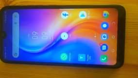 A picture of Tecno spark 4 air at 140k slight crack 32GB 2GB