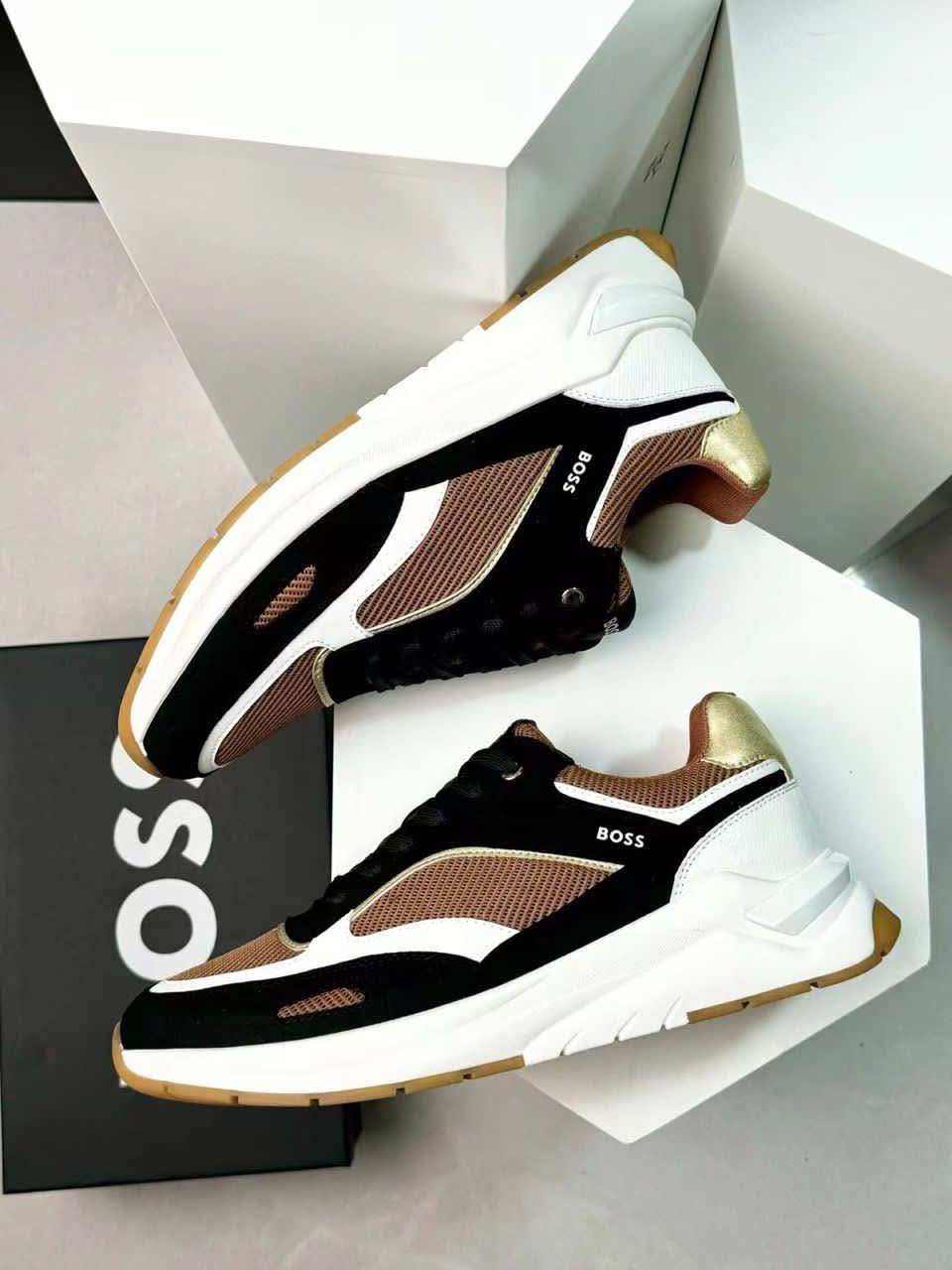 A picture of BOSS SHOES.