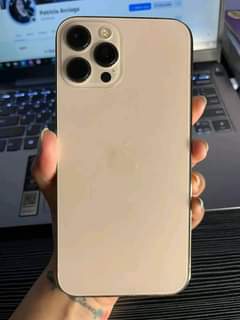 A picture of IPhone 12 Pro Max 128gb at 1 65m