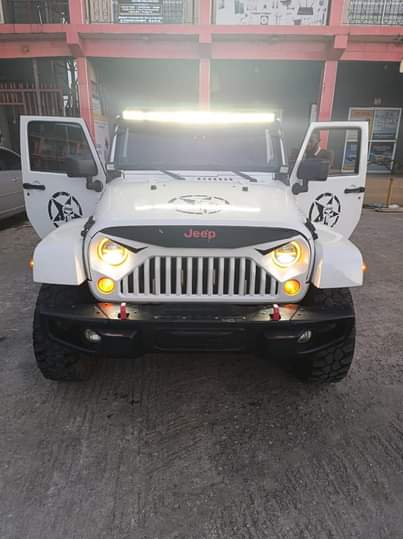 A picture of Registered 2013 Jeep Wrangler neatly used going for 19.5m Lagos
