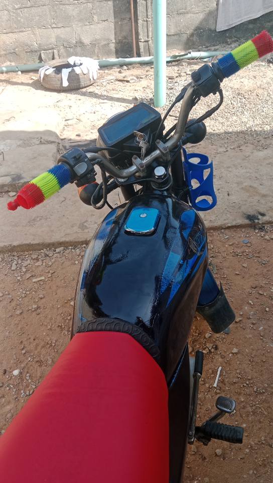 A picture of Bajaj bike