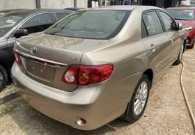 A picture of FOR SALE tokunbo vehicle 2009 Toyota Corolla LE Location Lagos