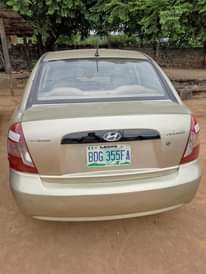 A picture of Hyundai accent 2008model