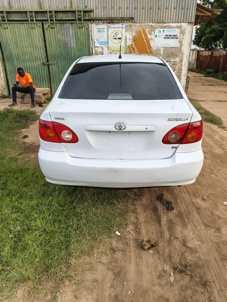 A picture of Toyota corrolla 2005 model Everything is working perfectly