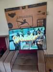 A picture of Lamberts 43 inches Android smart Tv at only Ugx 750k.