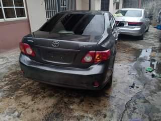 A picture of Toyota Corolla 2010 model with normal Corolla engine brand new