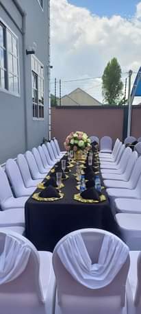 A picture of Hello.. We do decorations of any kind of event at