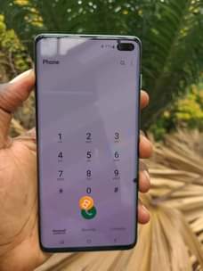 A picture of Samsung galaxy S10