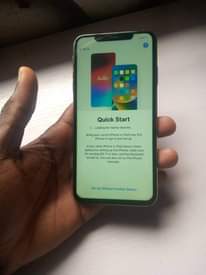 A picture of iPhone XS Max with iCloud locked