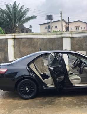 A picture of Toyota Camry aka spider model 08 engine gear and A