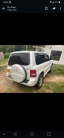 A picture of Mistubish pajero