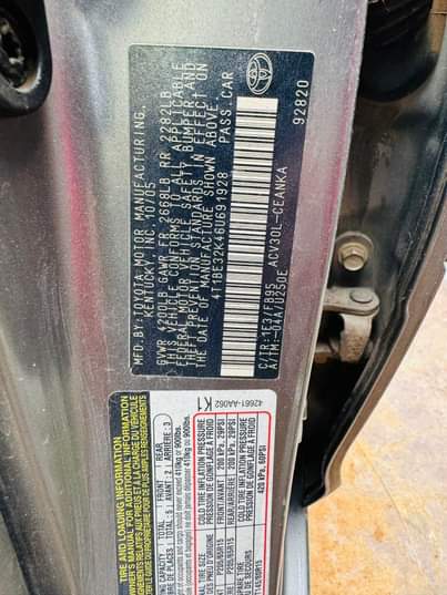 A picture of Toyota Camry