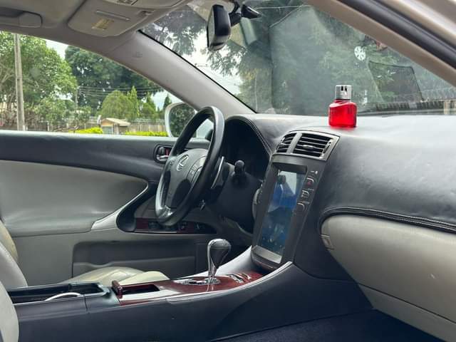 A picture of CLEAN NIGERIAN USED 2006 07 LEXUS IS250 WITH TESLA SCREEN