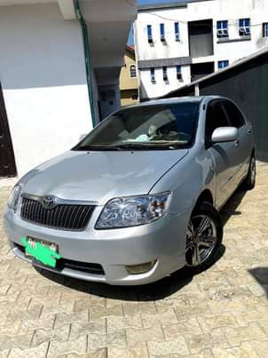 A picture of Toyota Corolla bank model 2007 manual