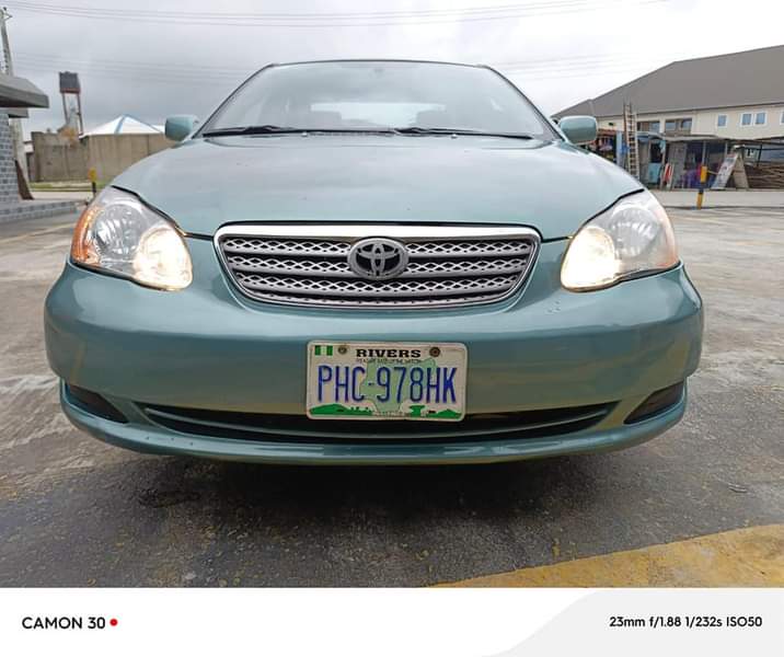 A picture of 2007 Toyota corolla Belgium grade Silent engine Perfect transmission Ac
