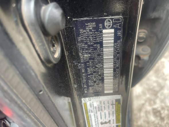 A picture of Toyota corolla 06 distress sale