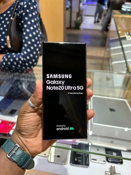 A picture of Samsung galaxy note 20 ultra 5g