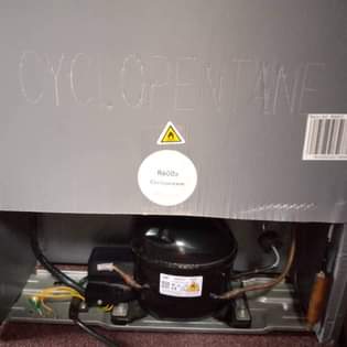 A picture of HISENSE FRIDGE LITA 100