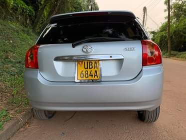 A picture of Toyota Allex Model 2001 Engine 1.5cc Price 21M ........................................................... 0709788048