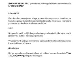 A picture of NYUMBA INAUZWA 150M NYUMBA IPO DAR ES SALAAM CALL..0652438053