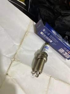 A picture of Spark plugs