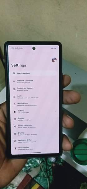 A picture of google pixel 6 plain