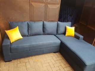 A picture of L shape sofa sets
