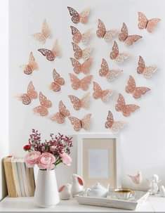 A picture of Wall sticker butterflies