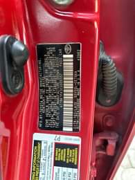 A picture of RADIANT TOYOTA CAMRY XLE V6 YEAR 2013 KEYLESS IGNITION LESS