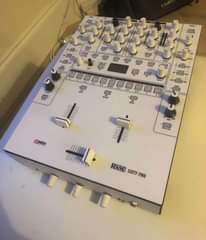 A picture of DJ equipments