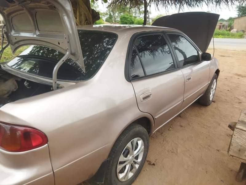 A picture of Toyota Corolla Engine and gear perfect Ac need attention Painted