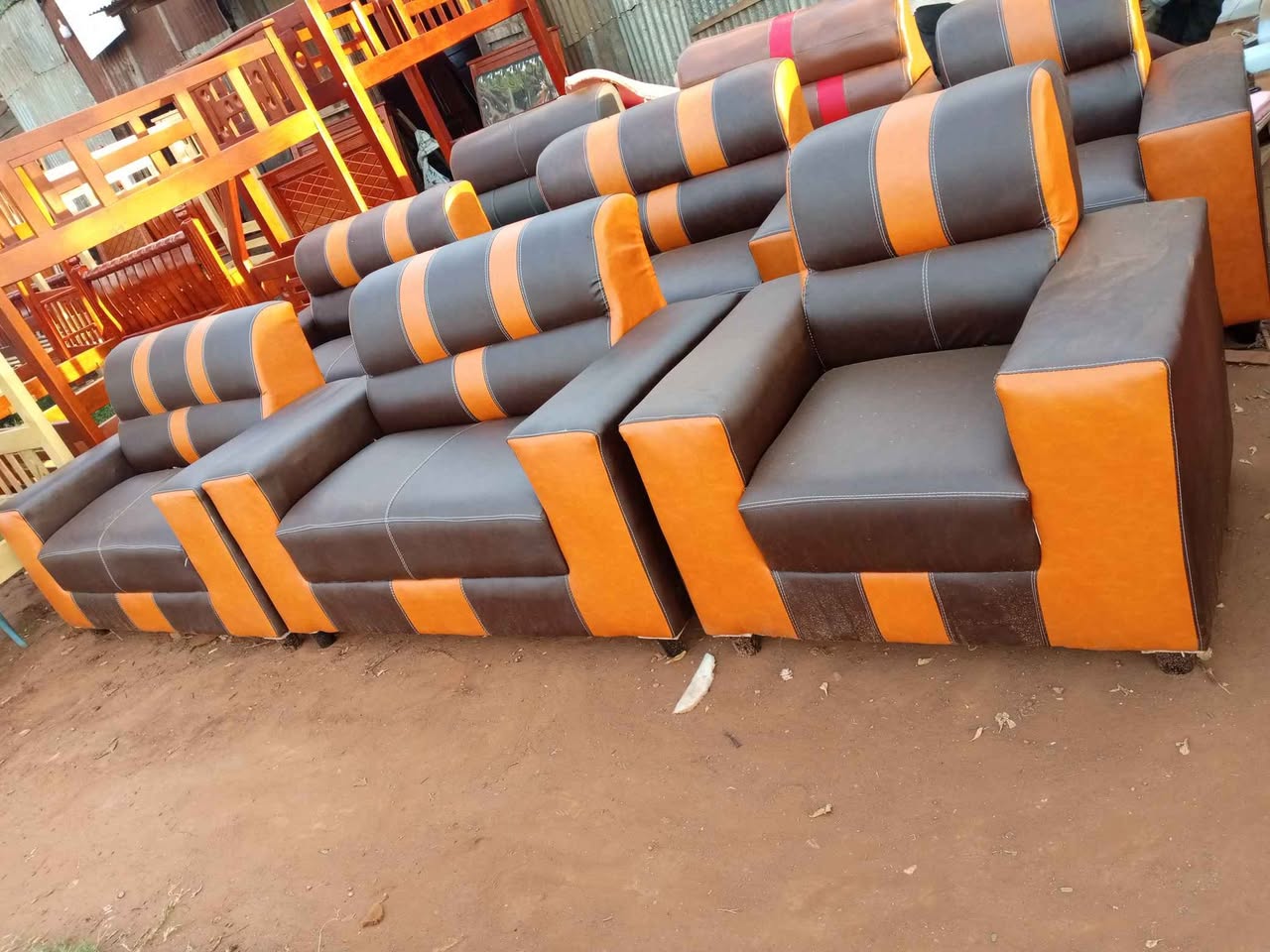A picture of Sofa sets already available at Kasekka furniture