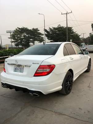 A picture of Registered Mercedes Benz C300 4matic