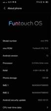 A picture of VIVO Y19 ROM 128 RAM 5 4 1 CLEAN AS
