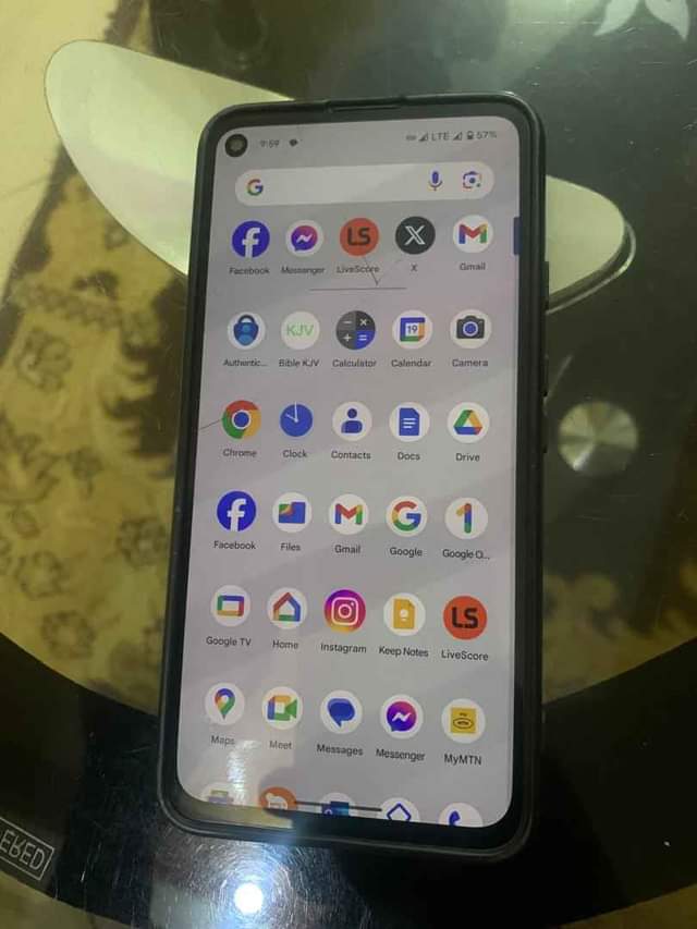 A picture of Google pixel 4a 5g