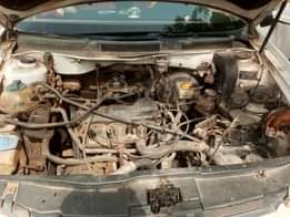 A picture of Well used complete pure first body pan golf 4 with
