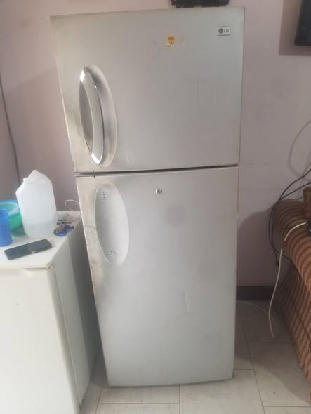 A picture of LG double door frindge
