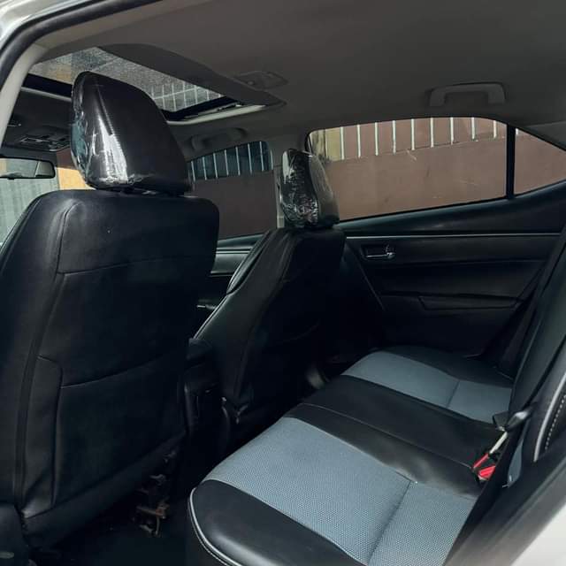 A picture of 9 month registered not used 2015 corolla sport Untempered engine