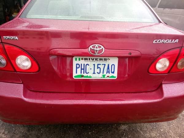 A picture of NEATLY USED 2006 MODEL TOYOTA COROLLA Absolutely nothing to fix