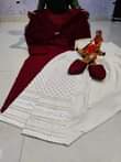 A picture of cotton Chikan work Kurti
