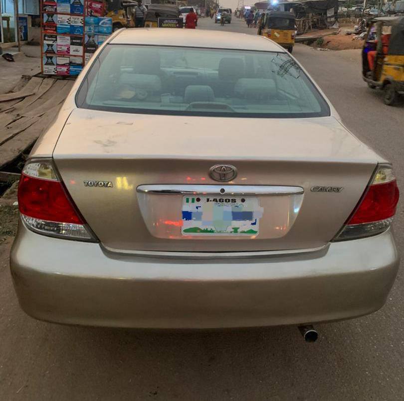 A picture of Registered Toyota Camry Le 2005 Model