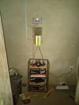 A picture of Solar power inverter system installation