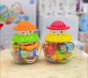 A picture of Kids bicycle and other toys